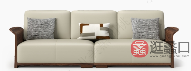 羽尚意式极简家具客厅意式极简沙发YS3305